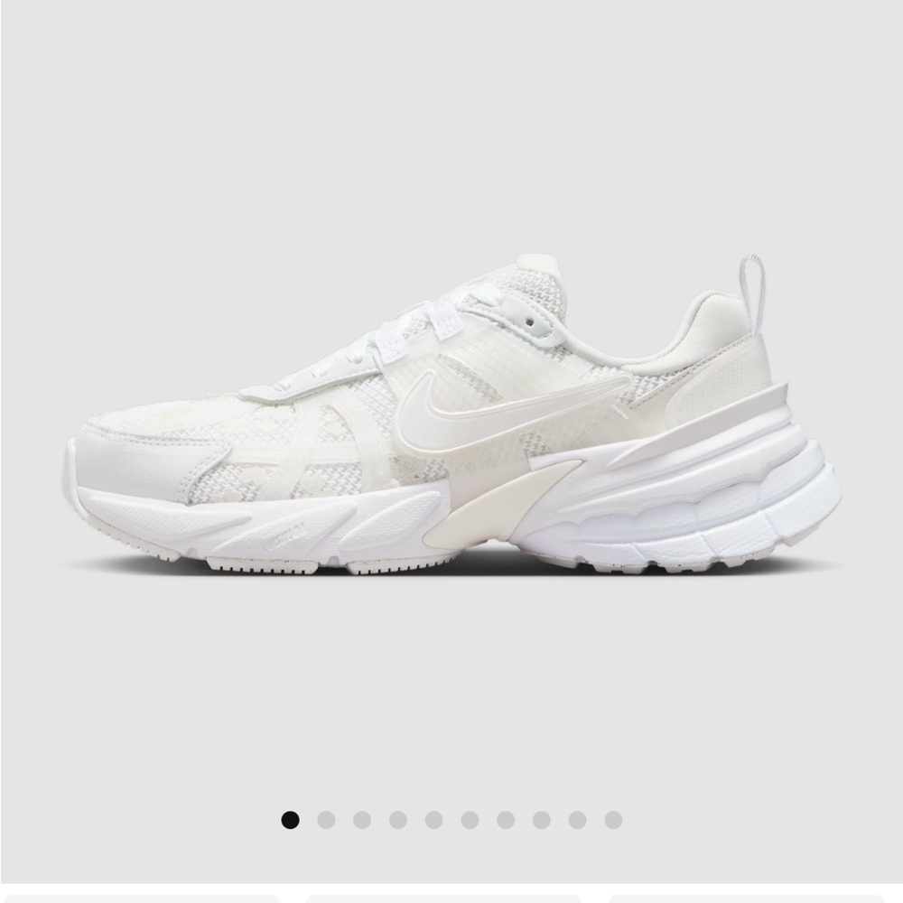 Nike V2K Running Sneakers - All White